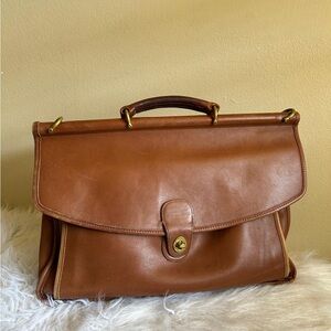 Coach brief case vintage